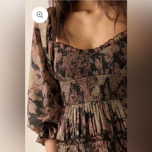 Promesa floral smocked maxi dress - Picture 4 of 5